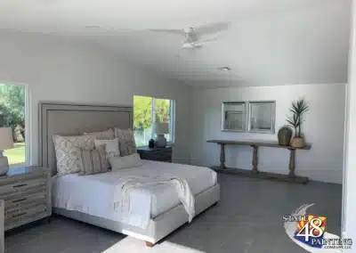 Interior bedroom painting