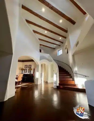 interior painting job done