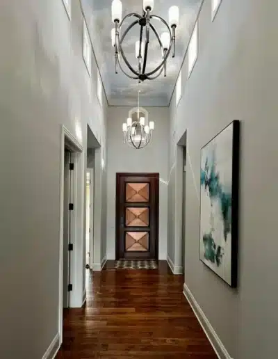 interior residential hall painting